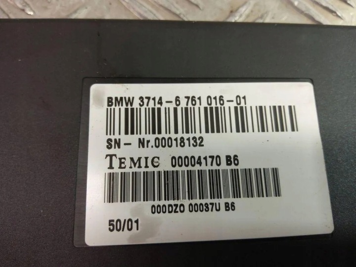 AUTRE MODULES BMW 7 (E65, E66, E67) 6761016 3.6L GASOLINE 200KW 2003