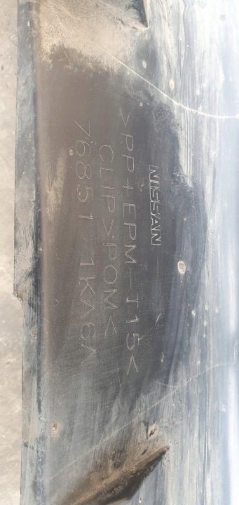 NISSAN JUKE I F15 REVÊTEMENT MOULURE SEUIL GAUCHE 768511KA6A