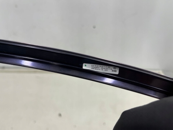MOULURE AUDI A6 C8 GAUCHE AVANT MOULURE JOINTS D'ÉTANCHÉITÉ EXTÉRIEURE VITRES PORTES