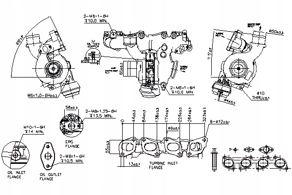 NISSENS TURBINE CADILLAC BLS FIAT CROMA OPEL ASTRA H ASTRA H photo 1 - milautoparts-fr.ukrlive.com