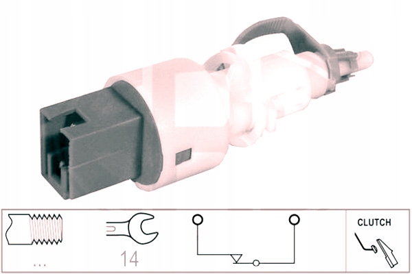 ERA SENSOR CONMUTADOR DE LUZ LUZ DE FRENADO ERA 330492 ERA 