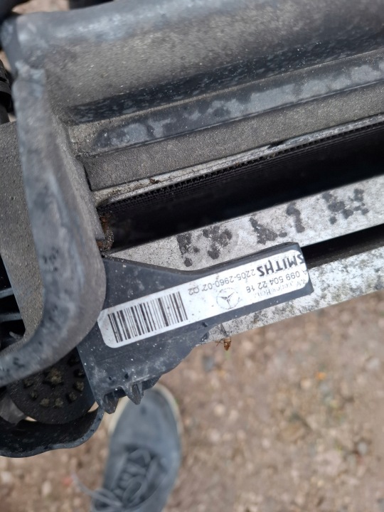 MERCEDES W205 2.2 CDI VENTILATEUR ENSEMBLE RADIATEURS EAU 0999061000 COURROIE AVANT
