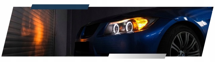 PHARES PHARES BMW E90/E91 DE 2005 VERS 2008 SEGMENTS LED GRATUIT AMPOULES H1