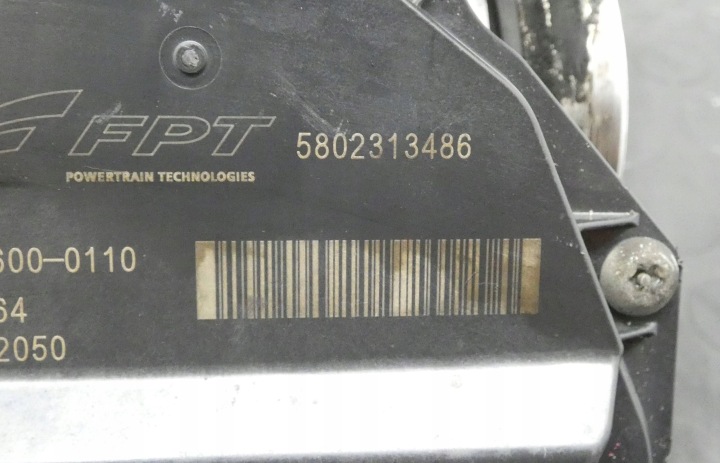PAPILLON DES GAZ IVECO DAILY IV FIAT DUCATO III 2.3 HPI MJET JTD 5802313486