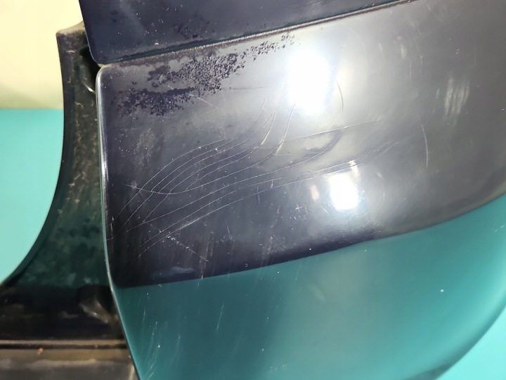 PARE-CHOCS ARRIÈRE MAZDA 2 NOIR A5D HAYON