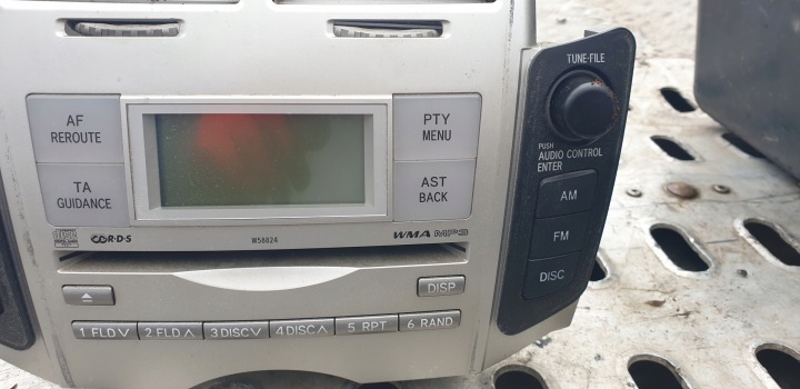 TOYOTA YARIS II RADIO D'USINE AUTORADIO CD MP3 NAVI RDS 86120-0D210