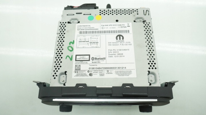 ALFA ROMEO GIULIETTA RADIO NAVIGATION 10R036626