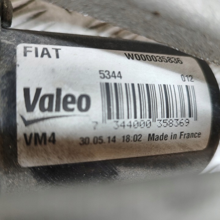 FIAT 500L 2014 MÉCANISME I PETIT MOTEUR ESSUIE-GLACES VITRES AVANT AVANT