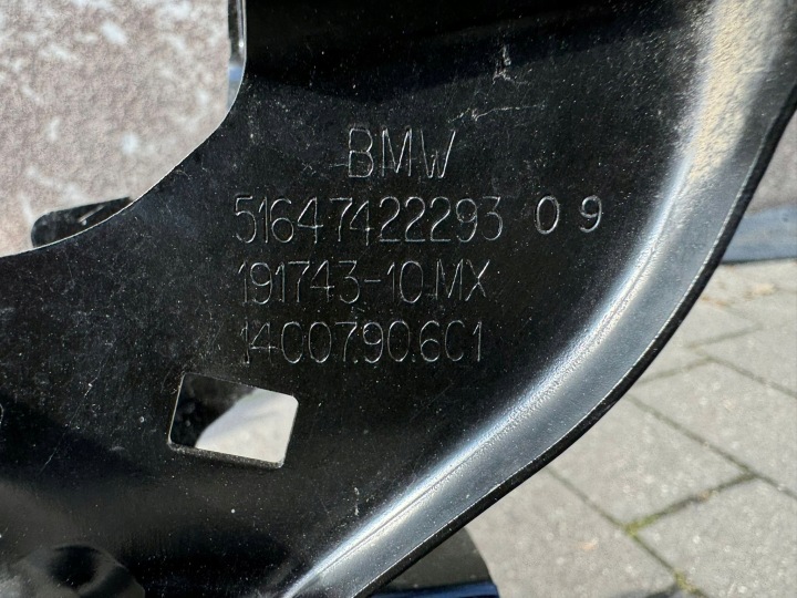 BMW 3 G20 G21 18- RENFORCEMENT PANNEAU AVANT AVANT POUTRE PARE-CHOCS AVANT