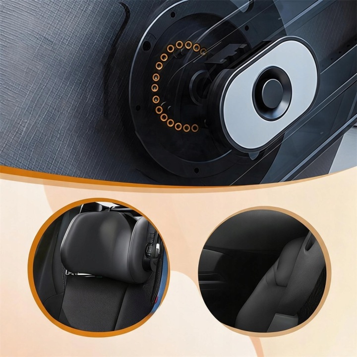 APPUI-TÊTE AUTOMOBILE AVEC PIANKI MEMORY RÉGLABLE LARGEUR 20-30 CM