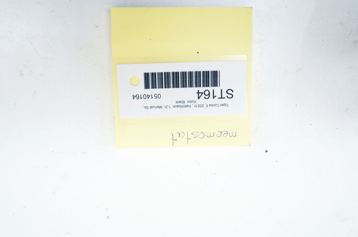 ST164 OPEL CORSA F 1.2I THERMOSTAT CHÂSSIS 9811034680 AR