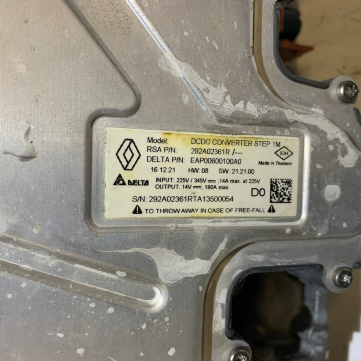 ESPACE AUSTRAL 1.2 E-TECH CONVERTISSEUR 5DH402 291A18847R 231C12536R 292A02361R
