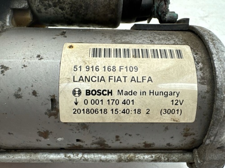 FIAT 500 2018 DÉMARREUR