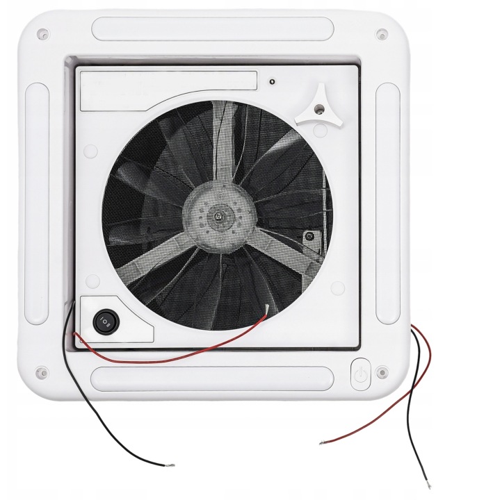 VITRE TOITS SWIETLIK AVEC VENTILATEUR CARBEST POWER VENT 28X28 CM 12 V