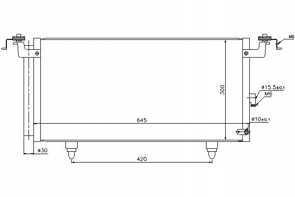 RADIATEUR CLIMATISATION NISSENS 940399 73210AJ000
