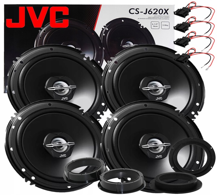 JVC ALTAVOCES VW TIGUAN TOURAN GOLF 5 JETTA 5 SKODA OCTAVIA PARTE DELANTERA + PARTE TRASERA 