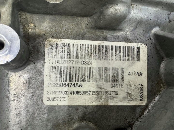 BOÎTE DE VITESSES AUTOMATIQUE FIAT DUCATO RAM PROMASTER P68506474AA
