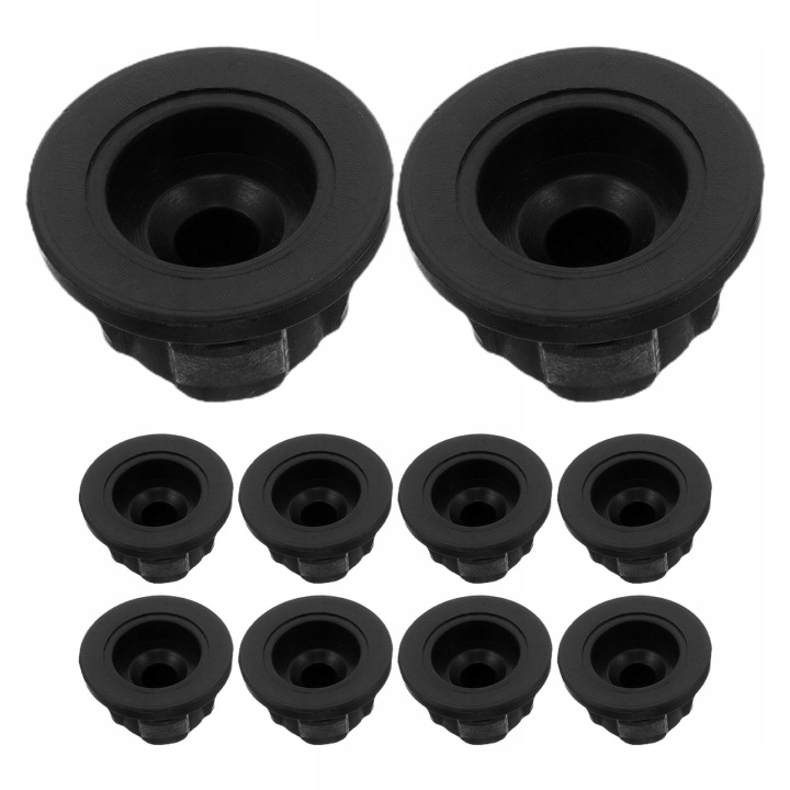 10 PCS CAOUTCHOUC PRZELOTKI COUVERCLES MOTEUR AUTOMOBILE AVEC SZYBKIM MONTAGE