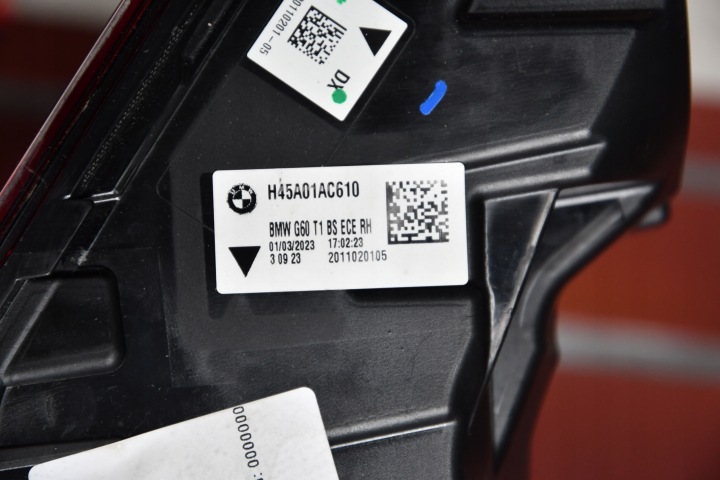 PHARES ARRIÈRE ARRIÈRE GAUCHE DROITE BMW 5 G60 EUROPE 436KM