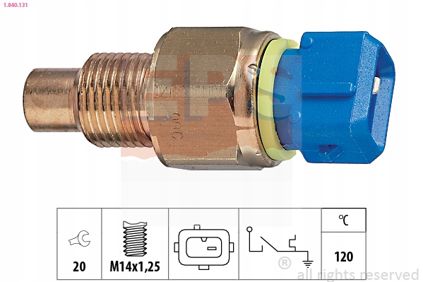 CAPTEUR TEMP LIQUIDE REFROIDISSEMENT PEUGEOT 1.840.131