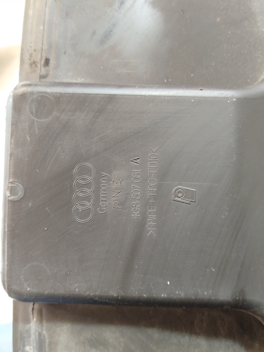 PROTECTION COURROIE AVANT AUDI A7 C7 4G8807081A POUCES
