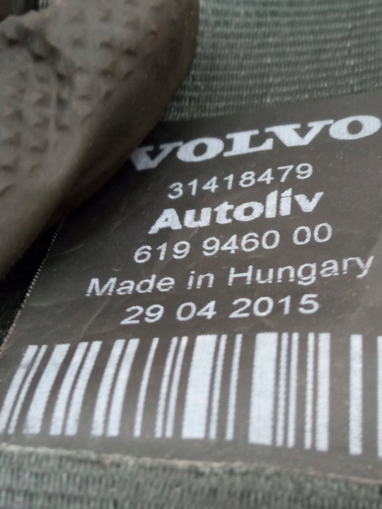 CEINTURE DE SÉCURITÉ DROIT AVANT PASSAGER P31418479 VOLVO V40 II (2012-2019)