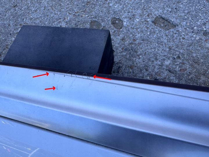 AUDI Q7 II 4M0 15- MOULURE REVÊTEMENT PORTES AVANT GAUCHE