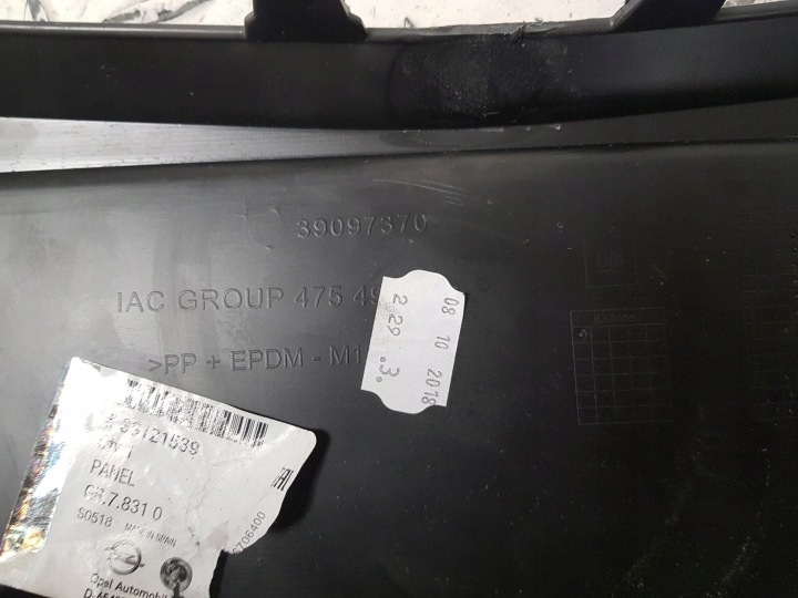 USINE NEUF ORIGINAL PARE-CHOCS AVANT AVANT OPEL CROSSLAND X 17-21