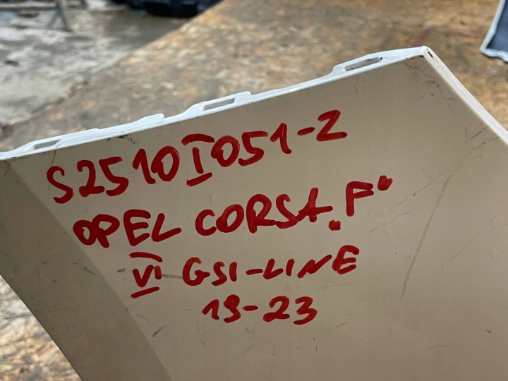 OPEL CORSA VI 6 F 19-23 GS-LINE PARE-CHOCS AVANT AVANT