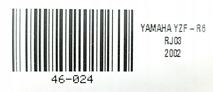 YAMAHA YZF-R6 RJ03 99-02 FIXATION POIGNÉE CHÂSSIS
