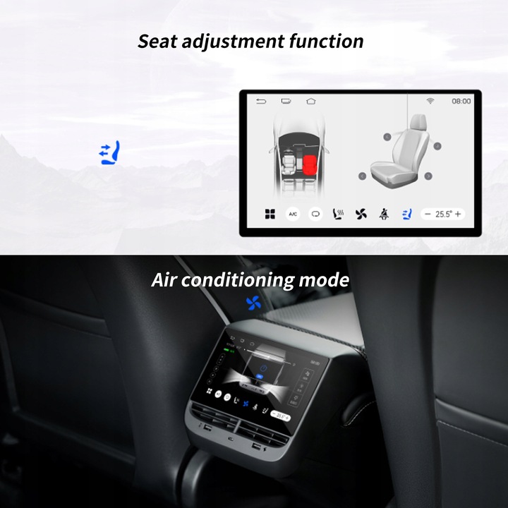 PANTALLA TRASERO ASIENTO TESLA MODELO 3/Y 