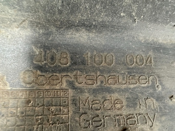 PARE-CHOCS AUDI S8 D4 2010-2015 ORIGINAL EN BON ÉTAT ÉTAT ARRIÈRE