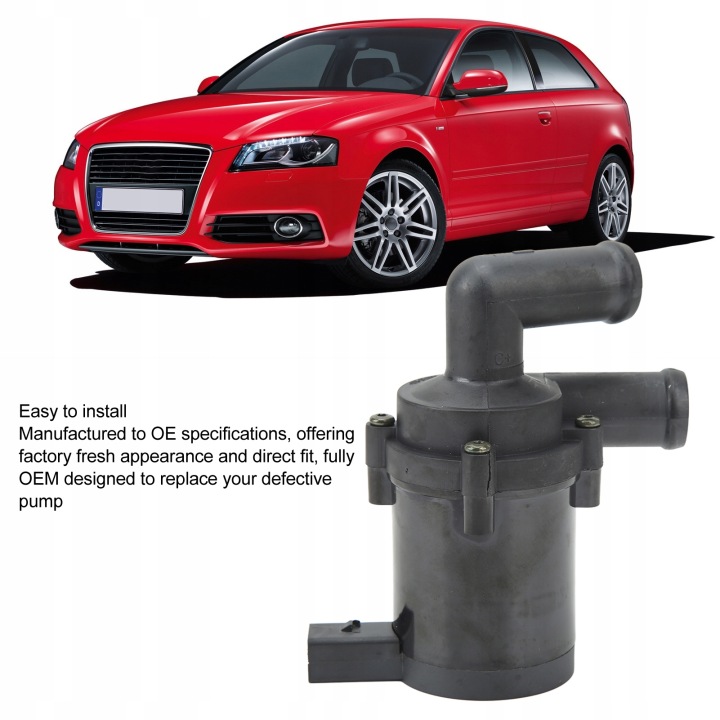 ÉLECTRIQUE POMPES À EAU 7N0965561B UNIVERSELLE SUPPLÉMENTAIRE AUXILIAIRE 4C
