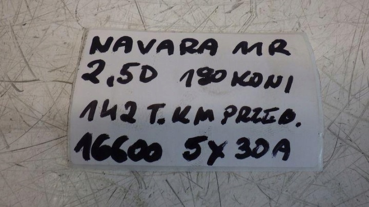 INJECTEUR INJECTEURS LAPKI GOUPILLES 142 MILLE KM NISSAN NAVARA D40 2.5 D 166005X30A