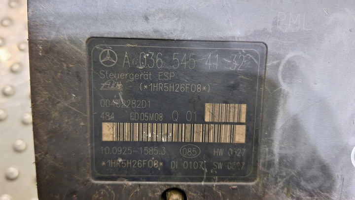 POMPE CONTRÔLEUR ABS A0365454132 A0064310412 MERCEDES W203 W209