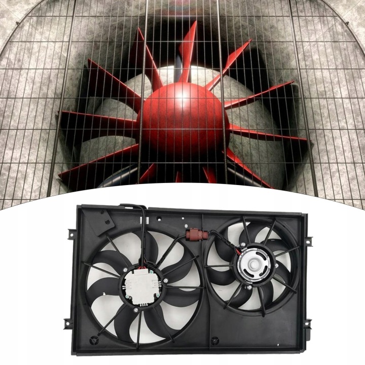 VENTILATEUR RADIATEUR 1K0959455ESPFM 1K0959455P 67450213A1KM121205