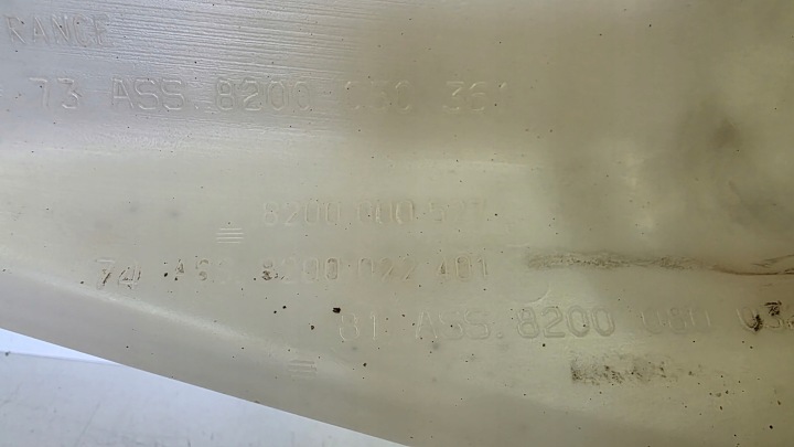 RÉSERVOIR LIQUIDE LAVE-GLACES RÉSERVOIR RENAULT GRAND ESPACE IV