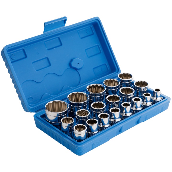 KIT NASADEK 12-KATNYCH 1/2″ SPLINE 8 32 MM 19 NASADEK