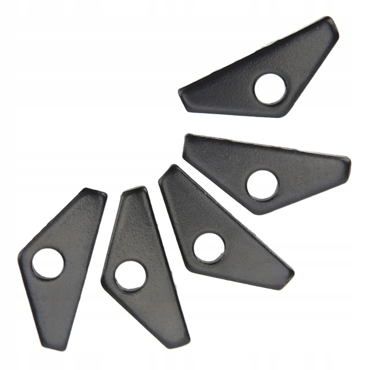 14 PCS ACIER COUVERCLE DE SOUPAPES KIT MINI TAB CHROME HAUTEUR 0Q