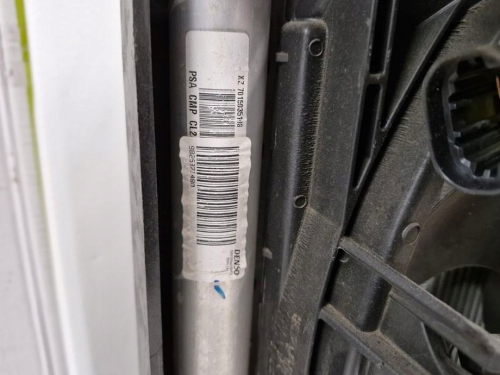 PEUGEOT 208 2008 II 1.2 B PANNEAU AVANT RADIATEURS RENFORCEMENT VENTILATEUR