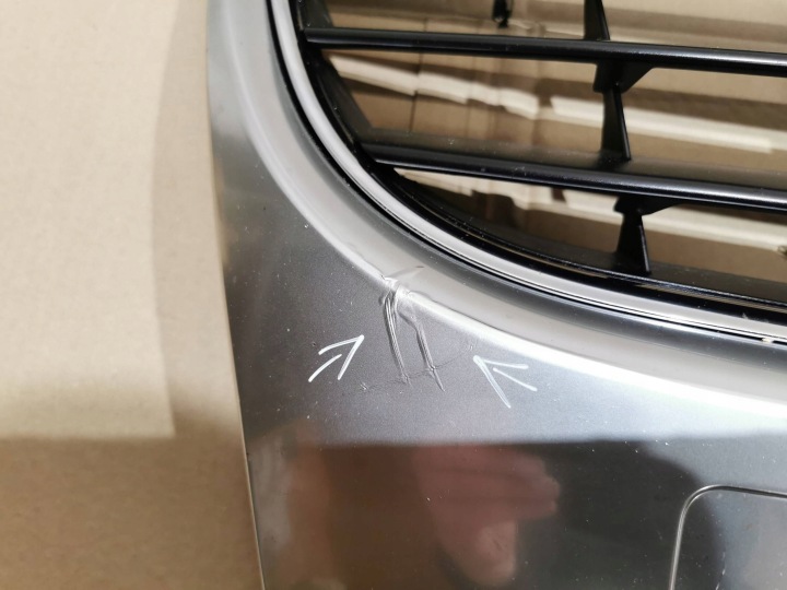 VW TOURAN CROSS I LIFT 06-10 GRILLE CALANDRE RADIATEUR AVANT SATIN 1T0853651D