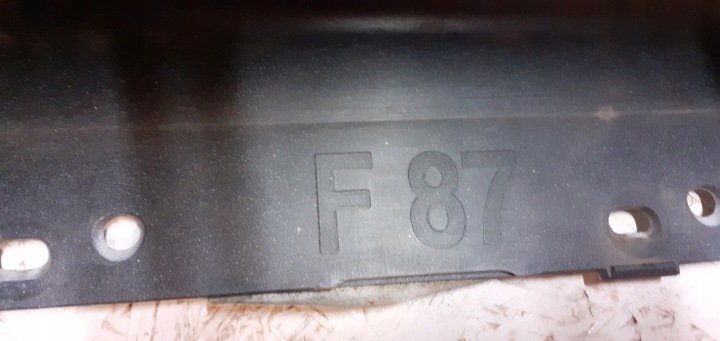BMW 2 M2 F87 MOULURE REVÊTEMENT SEUIL DROITE M-POWER