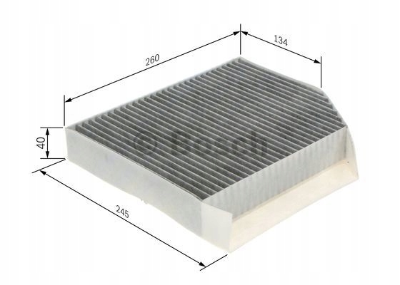FILTRE BERLINE AVEC WEGL. MB C-KLASSE