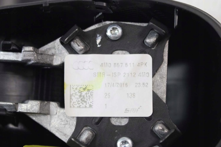 AUDI A4 A5 Q5 Q7 Q8 RÉTROVISEUR 4M0857511 INTERNE 4M0 857 511 4PK NOIR