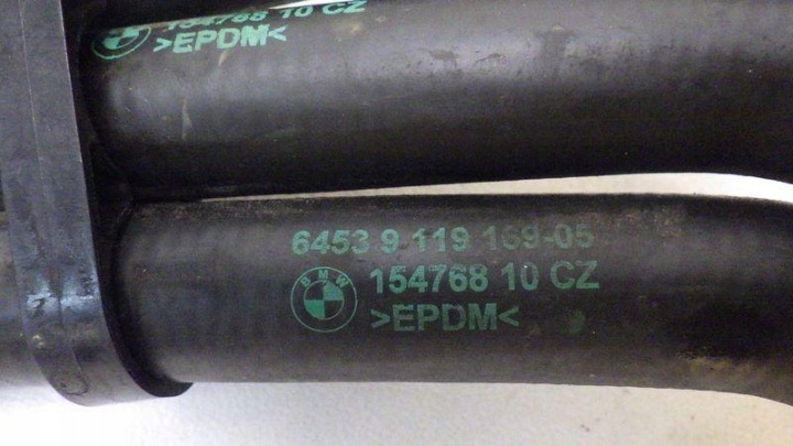 TUYAU TUYAU ÉLECTROVANNE EAU BMW 5 F10 F11 3.0 D 9119164 A1147412200 9119169