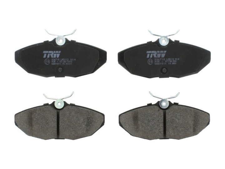 PLAQUETTES FREIN JAGUAR T. S-TYPE 2,5-4,2 02-09 TRW GDB1511