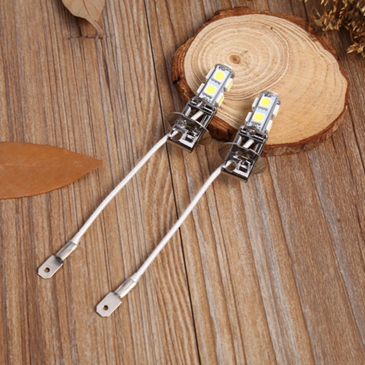 12V QUOTIDIEN H3 LED 5050-9SMD 2 PIÈCES