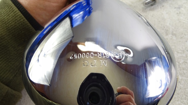 P112 RÉTROVISEURS MPC CHROME ROND M8 M10 KAWASAKI VULCAN 1500 800 EN 500