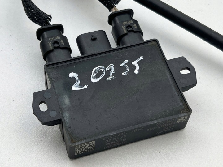 VOLVO S60 CONTRÔLEUR MODULE ÉLECTRIQUE COUVERCLES DE COFFRE ARRIÈRE COUVERCLES DE COFFRE 31652261