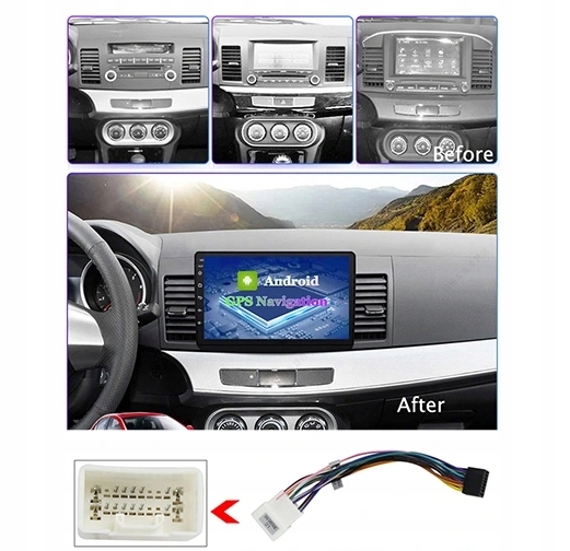 MITSUBISHI LANCER VIII RADIO ANDROID NAVI 4GB RAM 